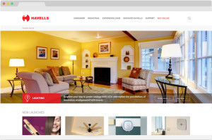 Havells India Website Design and SEO by Neuronimbus